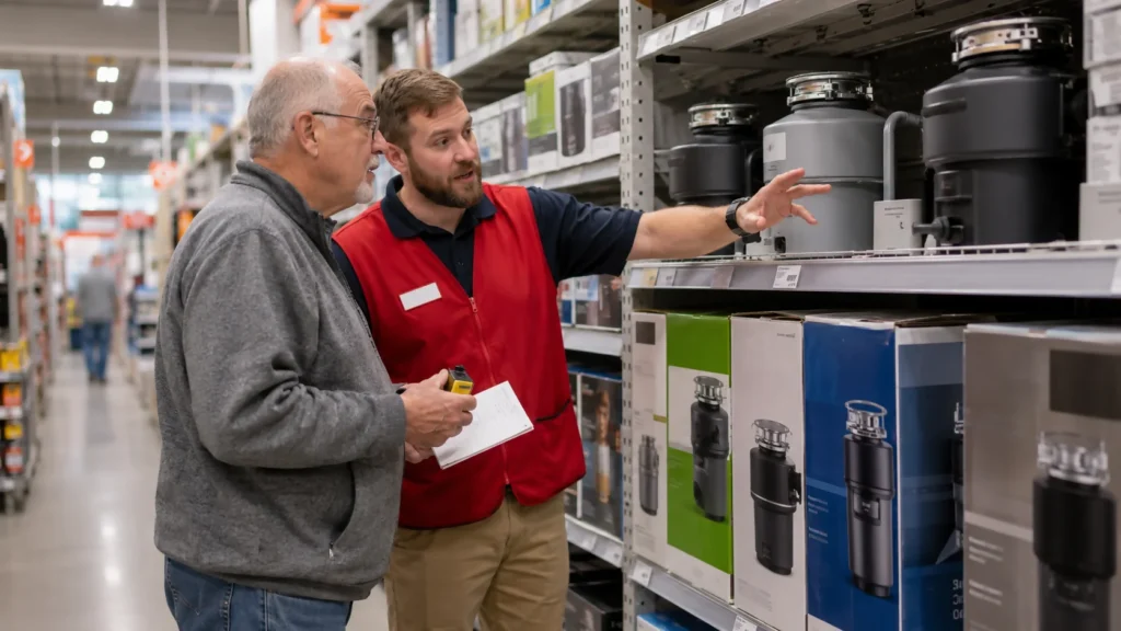 garbage disposal buying checklist