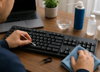 how to fix sticky keyboard keys