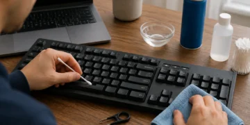 how to fix sticky keyboard keys