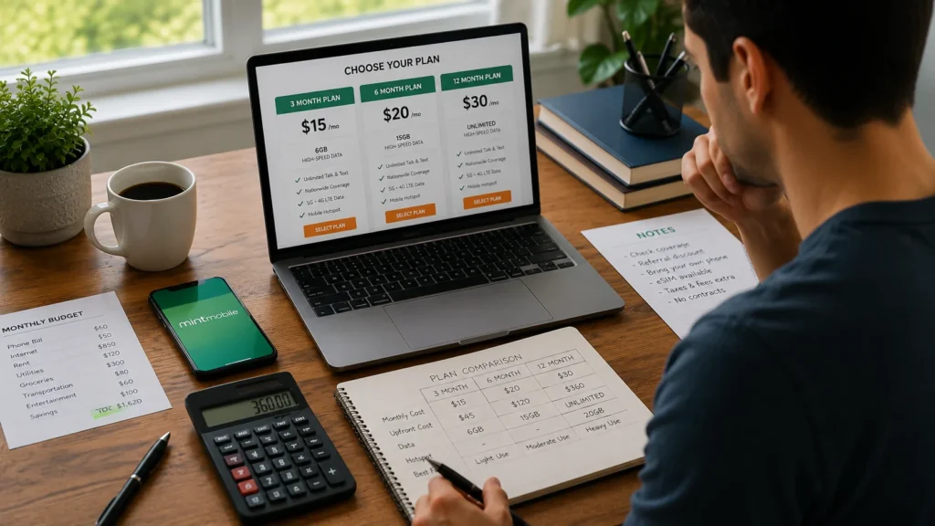 mint mobile plans and pricing