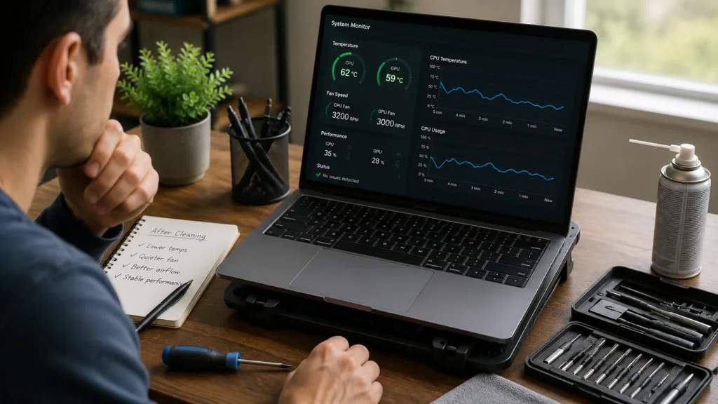 why your laptop is still overheating after cleaning