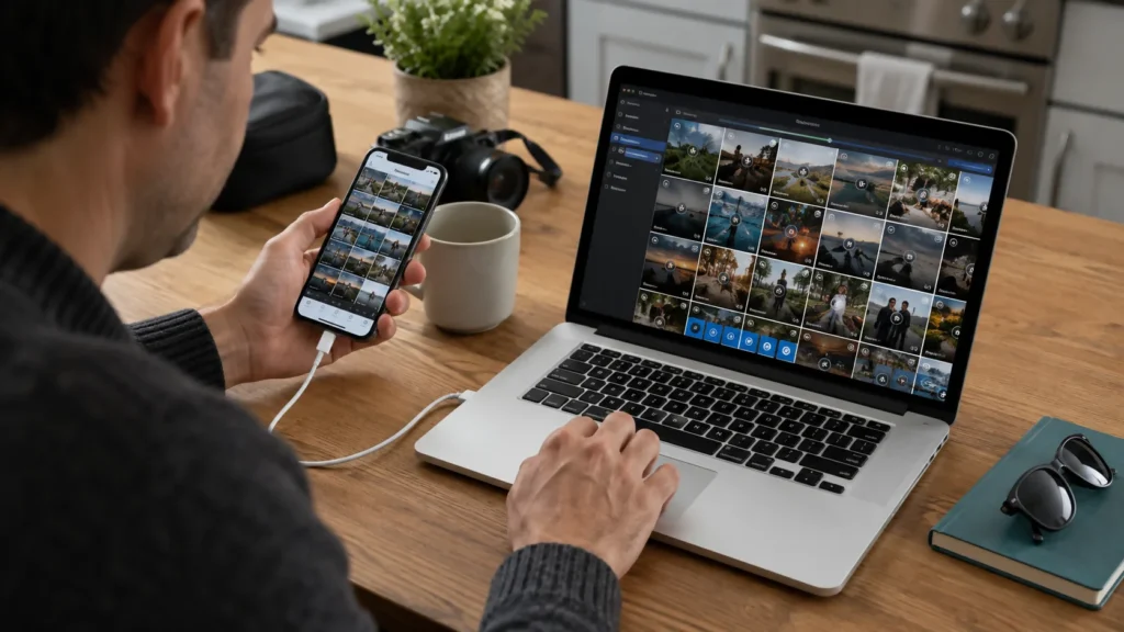 Import Photos From an iPhone or iPad